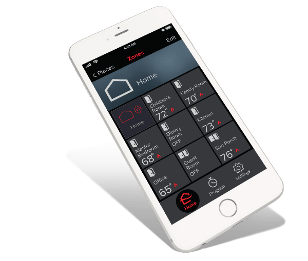 Smartphone Control For Your Ductless HVAC System